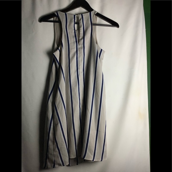 ☑️Lulus Sleeveless Striped Mini Dress - Picture 2 of 7